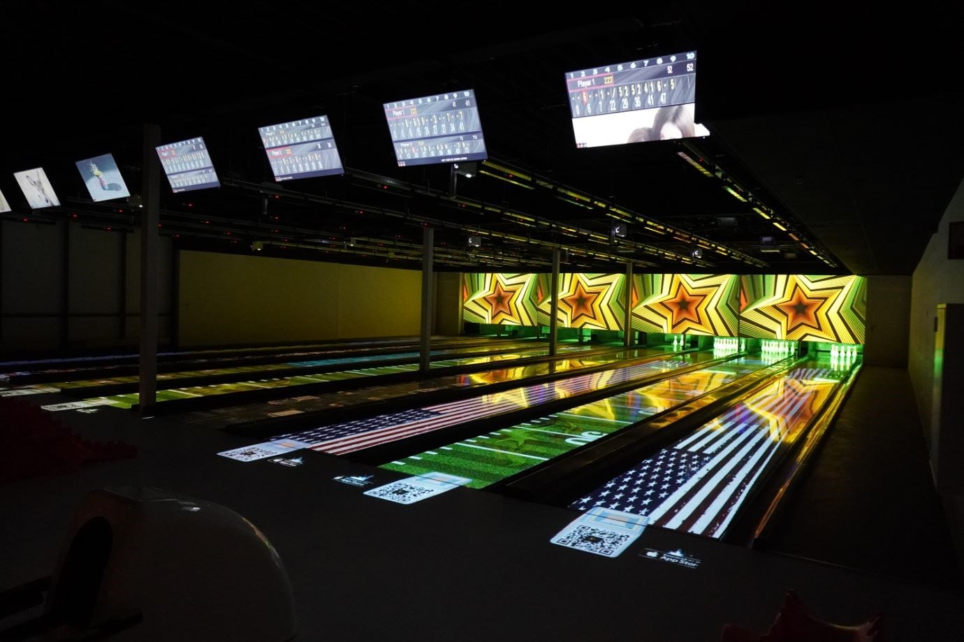 Des pistes de bowling nouvelle génération grâce à la projection dynamique 