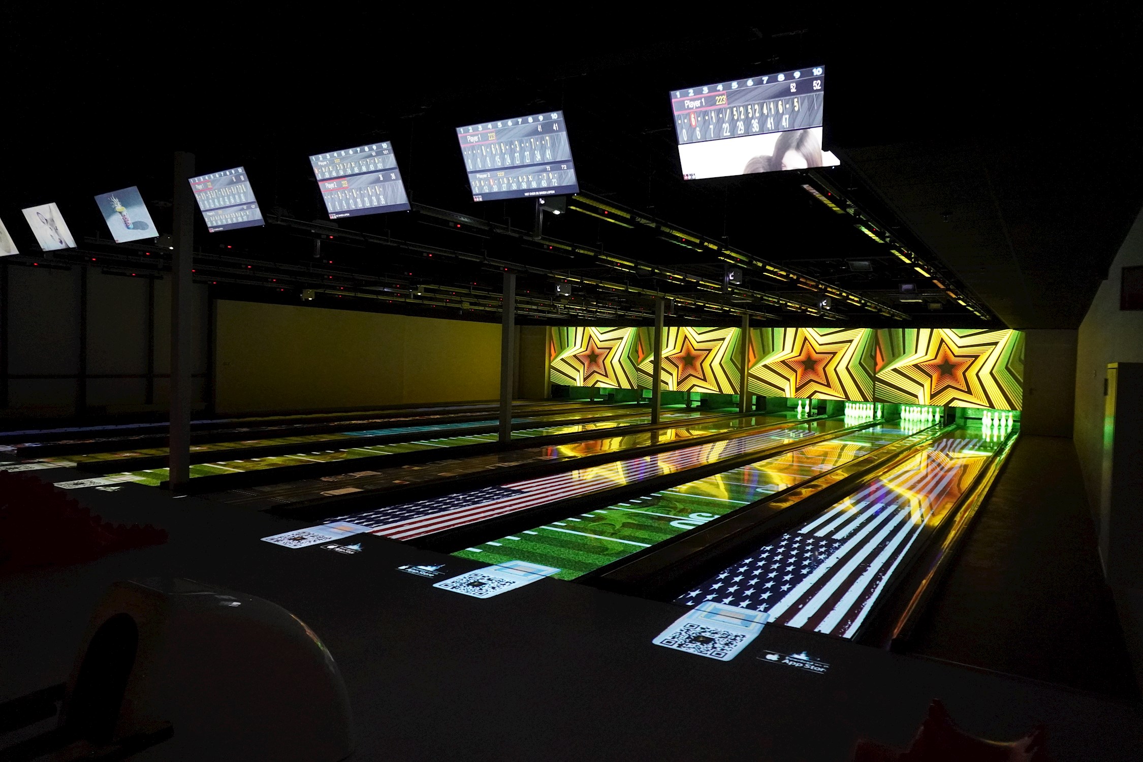 Des pistes de bowling nouvelle génération grâce à la projection dynamique 